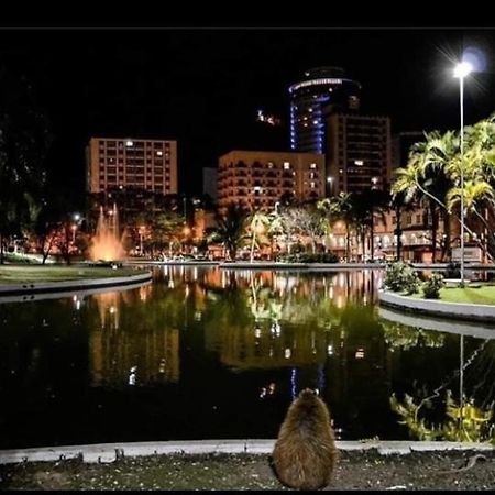 Apartamento Aconchegante Centro Águas de Lindóia Appartamento Esterno foto